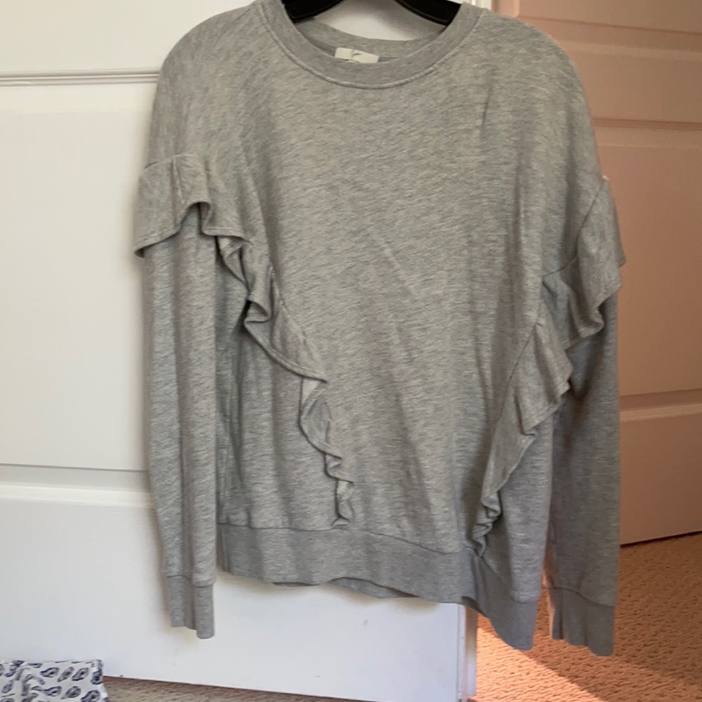 Joie ruffle sweatshirt